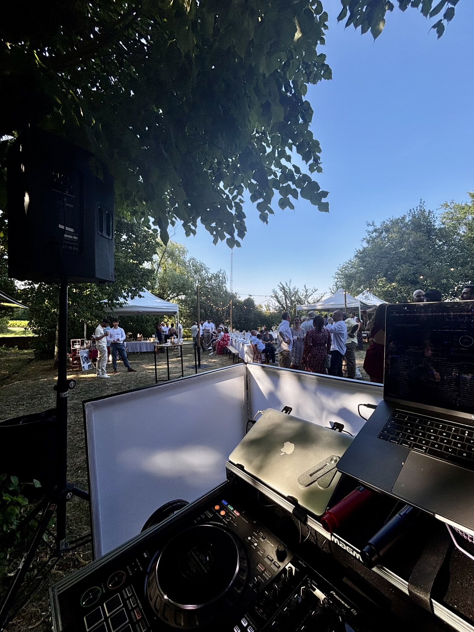 DJ et sonorisation lors d'un mariage